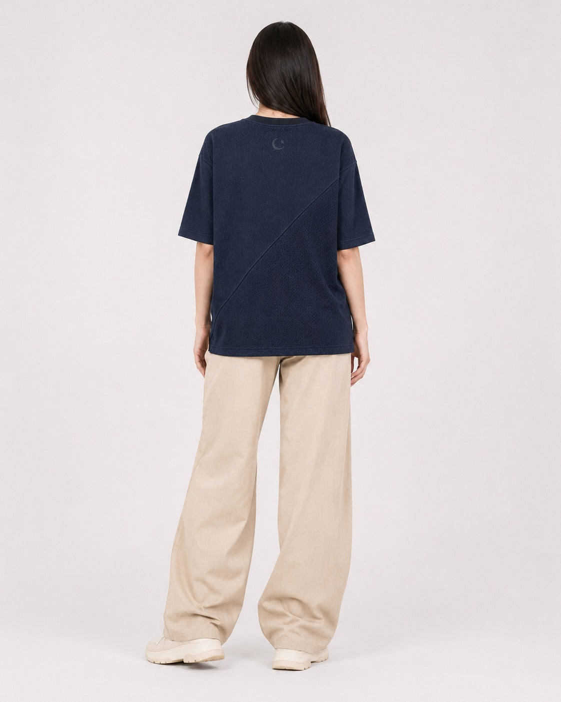 Azadi Mesh Oversized Tee — Women