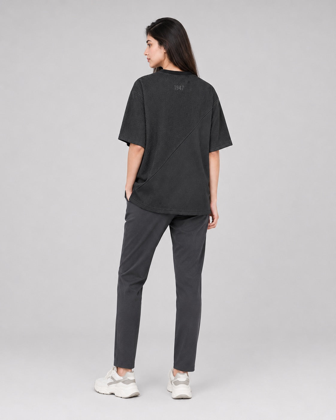Azadi Mesh Oversized Tee — Women