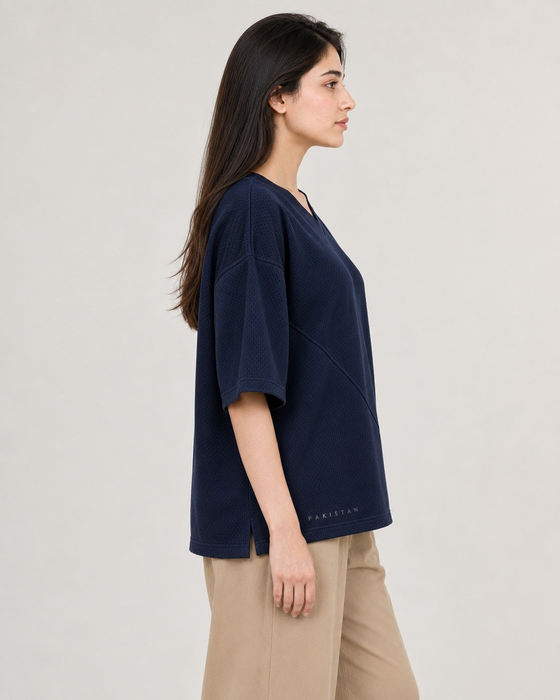 Azadi Mesh Oversized Tee — Women