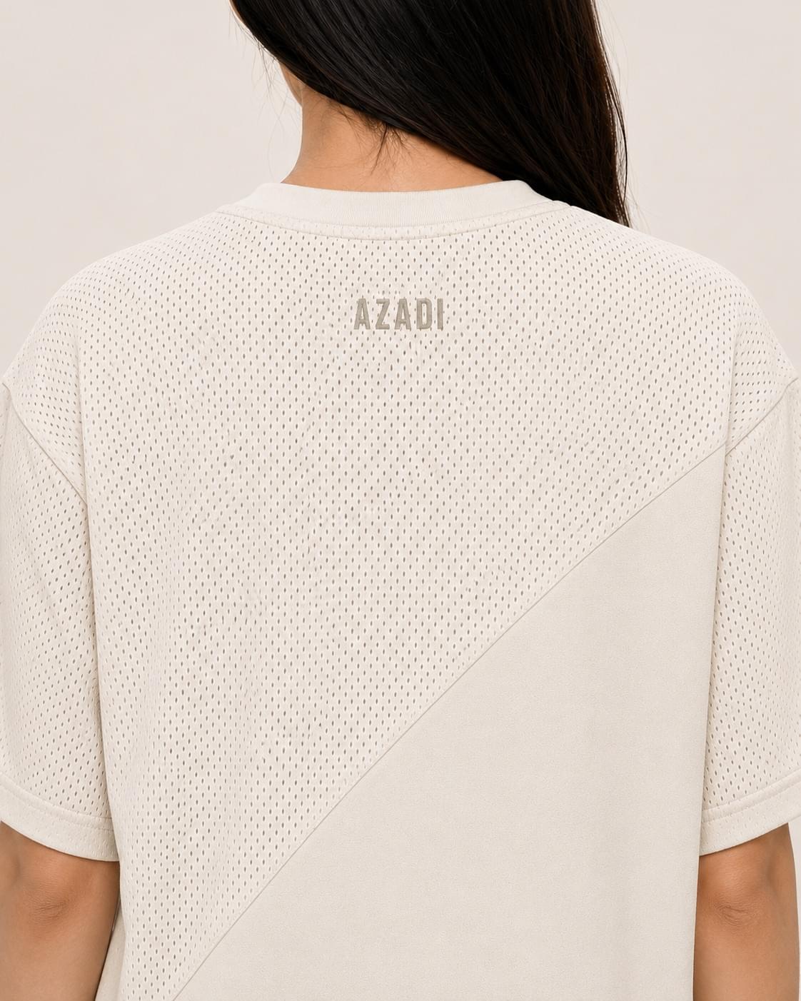 Azadi Mesh Oversized Tee — Women