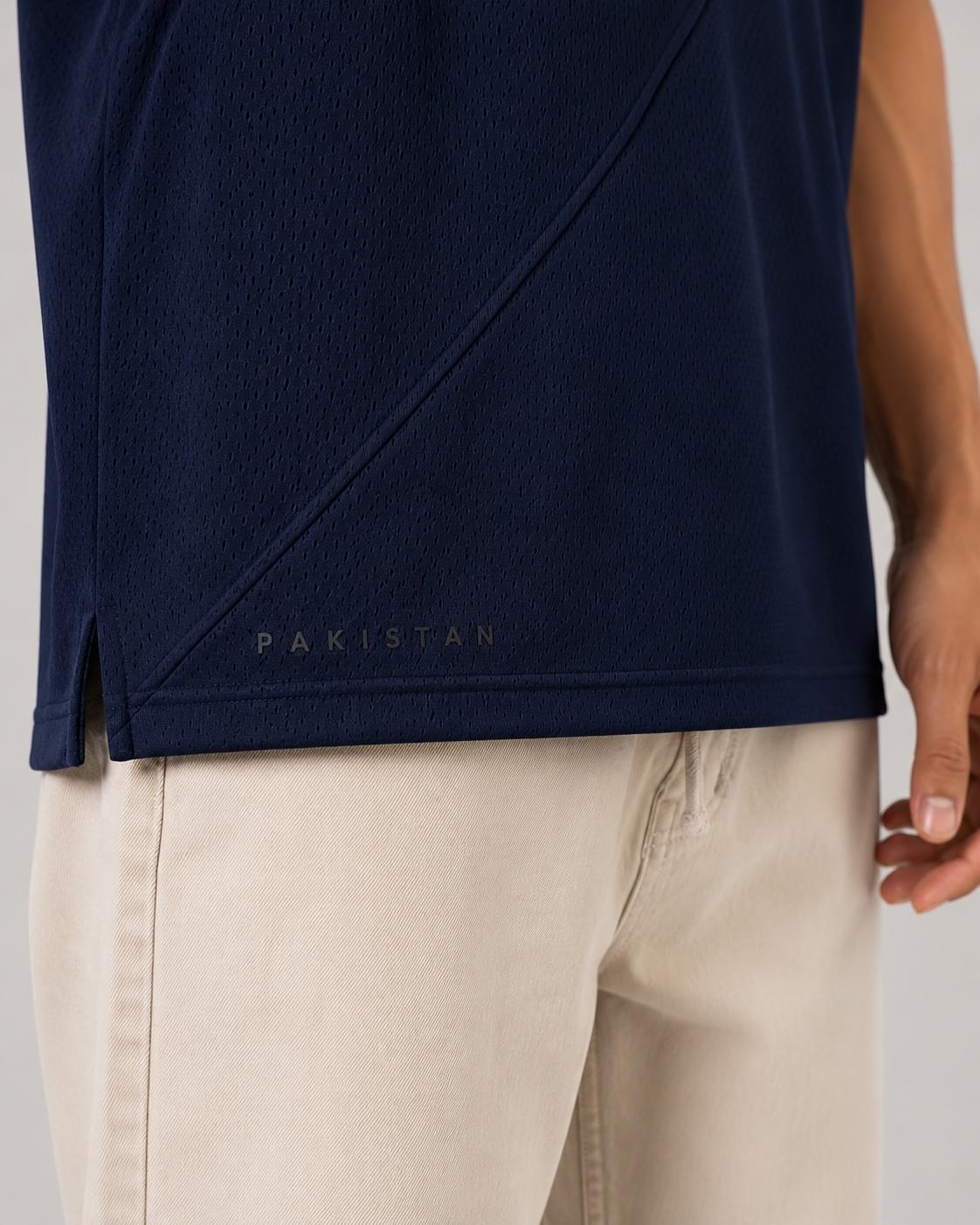 Azadi Mesh Oversized Tee — Men