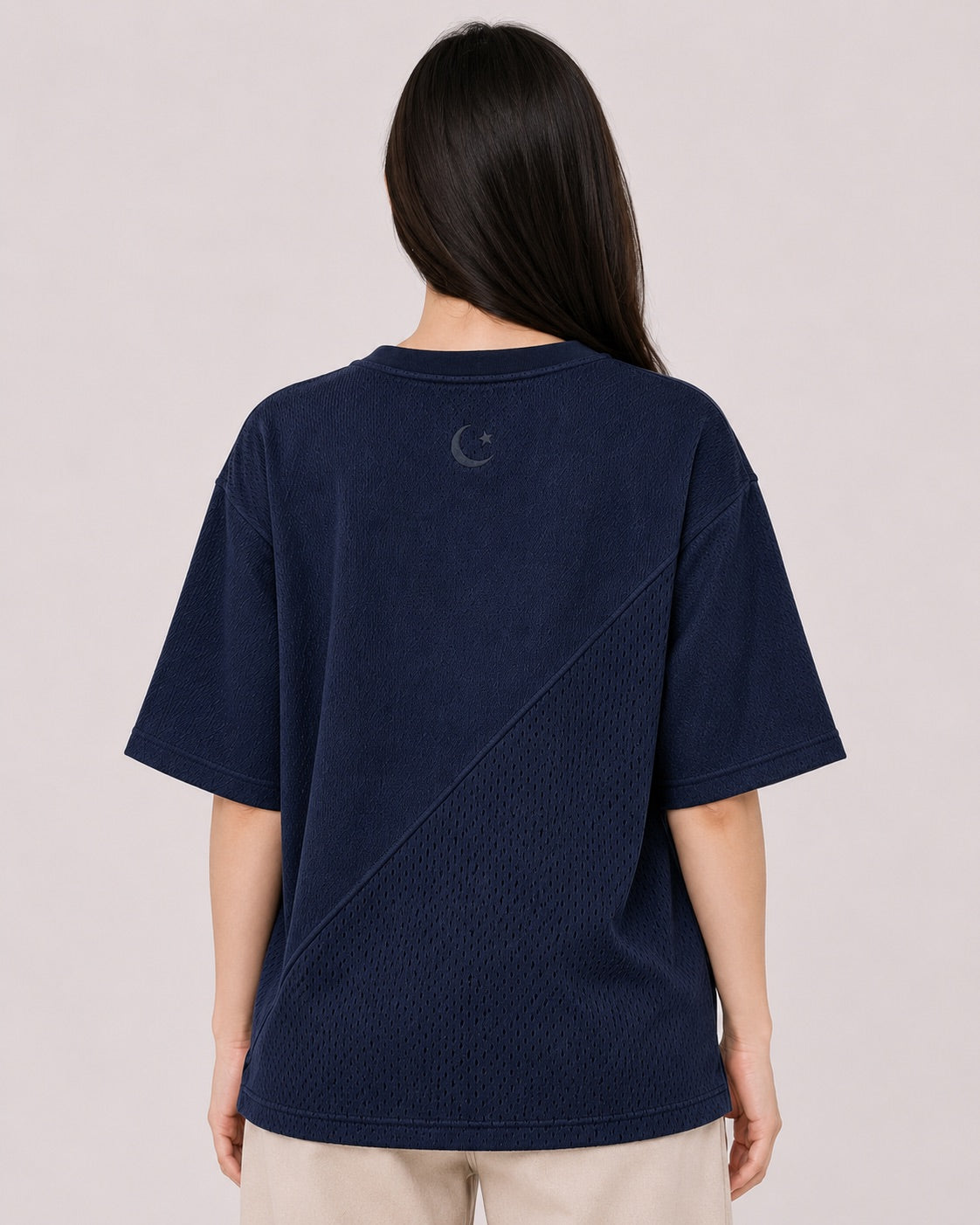 Azadi Mesh Oversized  Tee — Women
