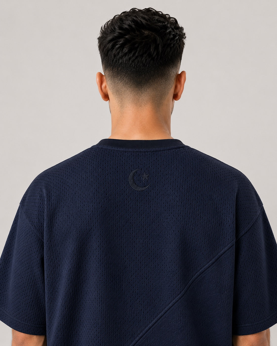 Azadi Mesh Oversized Tee — Men