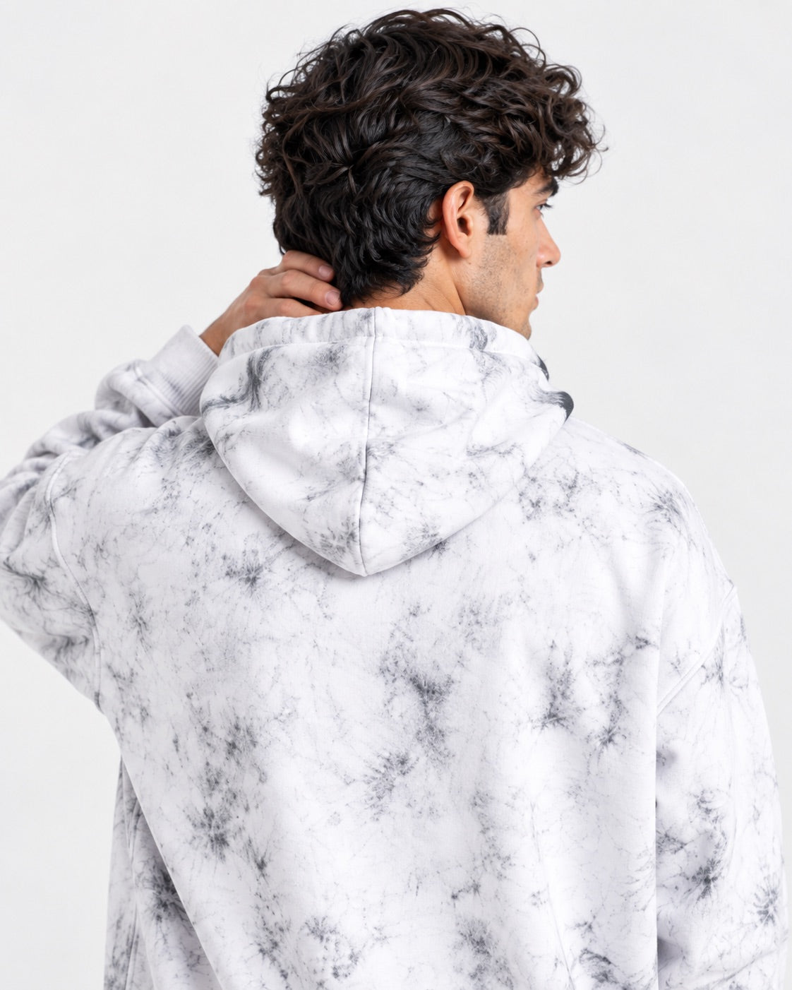 Tie Dye Printed Hoodie