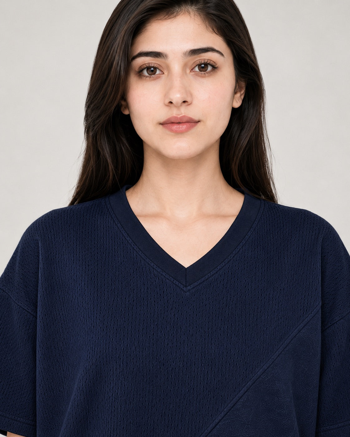 Azadi Mesh Oversized  Tee — Women