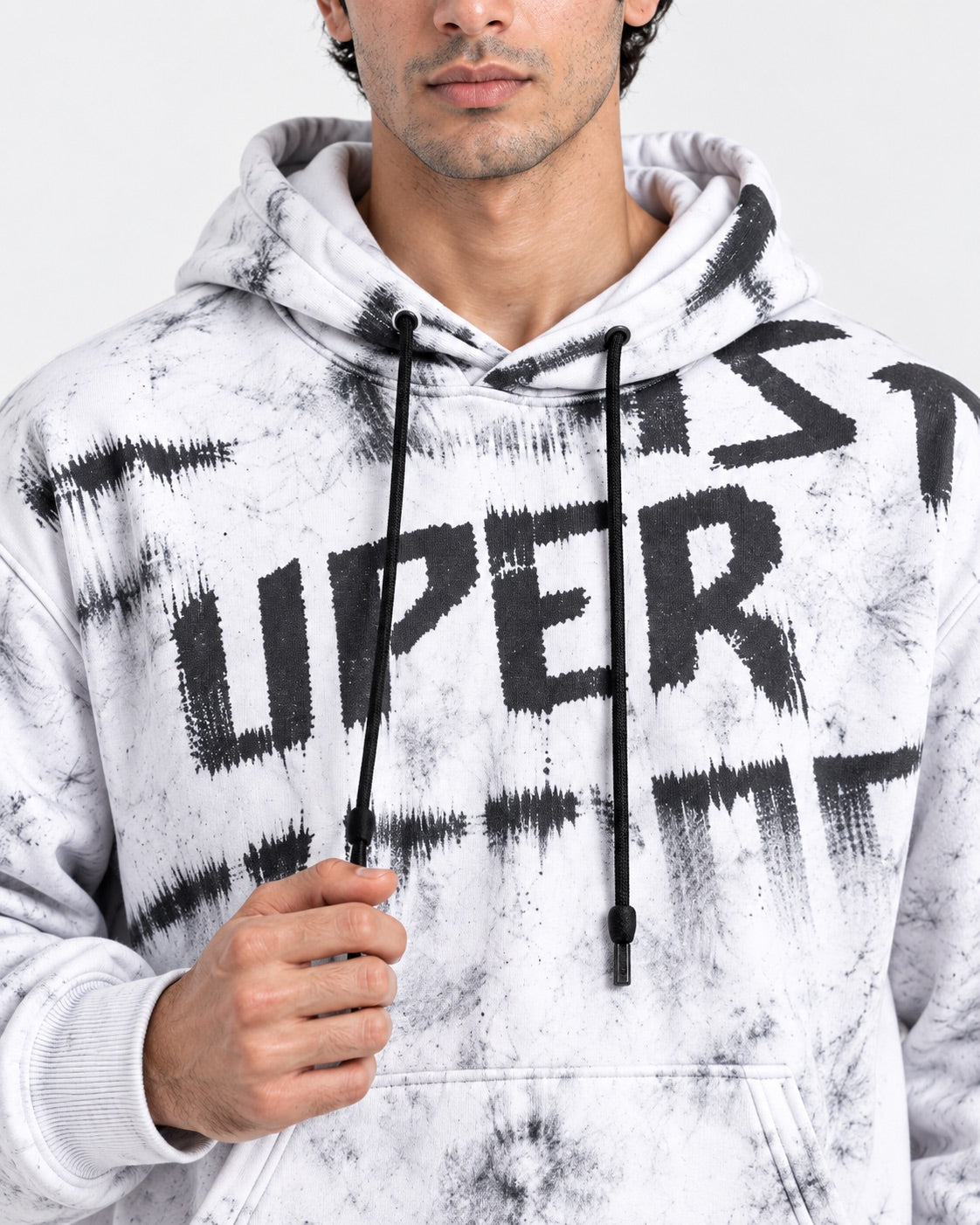 Tie Dye Printed Hoodie