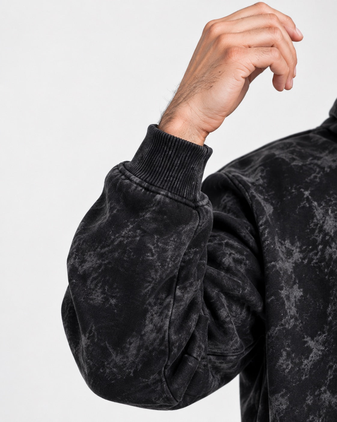 Tie-Dye Printed Hoodie