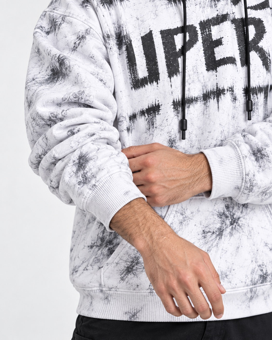 Tie Dye Printed Hoodie